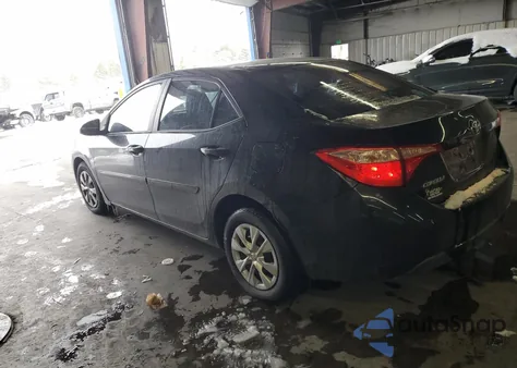 2017 Toyota Corolla L из США, поврежденный, VIN 2T1BURHE6HC879197